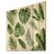 Designart - Tropical Leaf Of Monstera V - Farmhouse Print on Natural Pine Wood